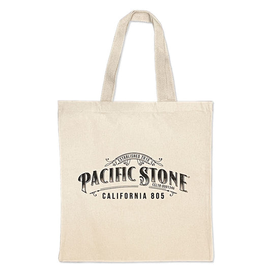 Pacific Stone Logo Canvas Tote Bag